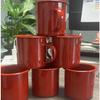 Venda por Atacado de Fábrica Canecas de Esmalte Grossas Estilo Antigo, Canecas de Café Criativas, Canecas para Uso Externo, Canecas de Esmalte Nostálgicas de Grande Capacidade