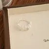 Anel Aberto de Pedra Natural Pérola Cristal Envolto Estilo Coreano de Nicho para Mulheres Anel de Personalidade de Alto Padrão Anel Único do Instagram