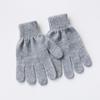 Luvas de dedo de cashmere para meninos e meninas do jardim de infância, luvas de cashmere quentes para meninos e meninas do jardim de infância