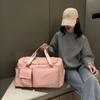 Bolsa deportiva de fitness para mujer, ligera, de gran capacidad, de alto valor, para viajes de corta distancia, con separación entre seco y húmedo.
