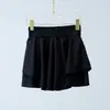 Falda Deportiva de Tenis para Yoga de Verano para Mujer Ropa Exterior Delgada Pantalones de Seguridad Falda Nube Falda Delgada Antideslizante