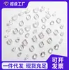Cristal Blanco Natural Cuentas Sueltas Cuentas Barril Accesorios Hechos a Mano para DIY Pulsera Cuentas Facetadas Venta al por Mayor de Cuentas