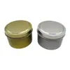 Pote de Vela de Aromaterapia Lata Personalizada Pote Esticável Redondo Bálsamo Selado Prevenção de Desastres Emergência Pote de Lata Personalizado