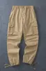 Calças masculinas camufladas outono e inverno vestuário de trabalho folgadas esportivas ao ar livre com forro de fleece retas stretch casuais todas as estações plus size