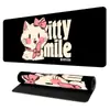 Alfombrilla de Ratón de Gato de Dibujos Animados, Suministro Directo del Fabricante, Impresa por Calor, Impermeable, Alfombrilla Antideslizante para Escritorio, Tamaño y Logo Personalizables, Alfombrilla para Gaming