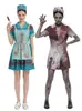 Disfraces de Horror para Halloween Enfermera Manchad de Sangre Cos Doctora Enfermera Juego de Rol Profesional Disfraces para Actuaciones en Escenario