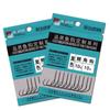 Anzuelo de cuerno de carpa sin púas empaque azul anzuelo de anclaje tamaño grande anzuelo de lance para peces grandes anzuelo mariposa tres o cuatro este anzuelo anzuelo para objetos grandes de carpa plateada