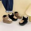 Botas de Nieve para Bebés de Un Año para Niñas, Zapatos de Terciopelo Engrosados de Invierno para Niños Pequeños, Botas de Algodón para Niños, Zapatos para Bebés, Zapatos de Algodón