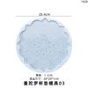 Poppy molde de gota de cristal DIY Gaxeta Mandala Oramentos de família Joias Molde de silicone Ponto atacado