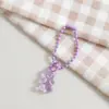 Pingente de Urso Transparente com Contas Fofo Material DIY Feito à Mão Acessórios para Chaveiro Enfeites Acessórios para Bonecas Venda por Atacado