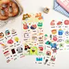 Yuezhen Serie de Mapas Estelares Lindos Pegatinas Planas Estilo Ins Pegatinas Lindas de Dibujos Animados Autoadhesivas Pegatinas Guka para Niños