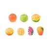 Micro Paisaje Artificial Fruta Pequeña Naranja Decoración DIY Ciega Cuerda para el Cabello Clip Accesorios para Bolsos Coche Mini Adornos Pequeños