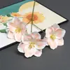 3 flores de tulipa abertas artificiais para decoração de salão de casamento, arranjos florais e decoração de casamento