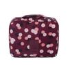 Versão Coreana da Bolsa de Armazenamento Multifuncional à Prova d'Água em Tecido Oxford Portátil de Camada Dupla para Viagem Bolsa de Maquiagem para Viagem Bolsa de Higiene Pessoal para Armazenamento em Viagem