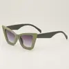 Gafas de sol 2024 estilo coreano ojo de gato estilo playero a prueba de UV nuevo estilo chino moda estilo ins para el sol