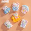 Micro Paisaje Dibujos Animados Gato Gatito Plano DIY Resina Pequeños Animales Manualidades Accesorios Material para Carcasa de Teléfono Móvil Adornos Pequeños