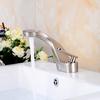 Grifo para lavabo de baño, grifo mezclador de lavabo de forma especial en forma de serpiente negra, grifo para lavabo de baño, grifo para agua caliente y fría