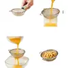 Colador de Leche de Soya Colador Suplemento Alimenticio para Bebé Colador para Bebé Cocina Casera Herramienta Líquida para Hornear Tarta de Huevo Colador de Harina