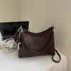 Bolso Grande de Mujer Estilo Coreano Otoño 2025 Nuevo Retro Simple Bolso Cruzado de Mujer Nicho Simple Bolso de Axila