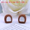 Orejas de Conejo DIY Hecho en Casa Crema Pegamento Paquete de Material para Carcasa de Teléfono Móvil Hecho a Mano Horquilla Cuerda para el Cabello Accesorios de Resina Accesorios para el Cabello