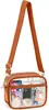 Bolsa Cruzada Transparente Popular de Amazon Bolso de Hombro Impermeable Portátil para Conciertos y Deportes Bolsa Shiling de Guangzhou OEM