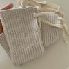 Spot 2024 Primavera Nuevo Calcetines con Tiras Estilo K Versátil Cubrepiernas con Puño Calcetines de Rizo Tejido Casual