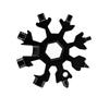 Fabricantes transfronterizos suministran tarjeta de herramienta de copo de nieve octagonal de 18 pulgadas -1 llave de copo de nieve multifunción de acero inoxidable de 8 ángulos