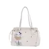 Bolsa Boston de Alta Qualidade para Mulheres 2026 Nova Moda Versátil Bolsa Transversal Moda de Nicho Bolsa Pequena Almofada