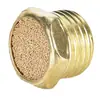 Silenciador de Válvula Solenoide Silenciador Pneumático Silenciador à Prova de Poeira com Cabeça Plana Acessórios para Válvula Solenoide