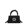 Bolso de Mano Texturizado de Moda Tendencia 2025 Nuevo Bolso Sencillo de Color Sólido para Mujer Bolso Versátil para el Trabajo al Hombro Cruzado