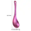 La Fábrica de Origen Admite la Personalización de Cucharas de Titanio Puro de Colores, Cucharas Completamente de Titanio, Cucharas para Comer, Cucharas para Sopa y Cucharas para Niños de Grado Alimenticio