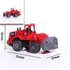 Coche de Aleación 1:64 Juguete para Niño Vehículo de Ingeniería Artificial Vehículo de Transporte de Basura Urbana Modelo Excavadora Coche Deslizante