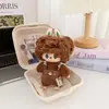 Conjunto de ropa para muñeca Labubu barbería retro, compatible con la 1ª, 2ª y 3ª generación de Labubu, atuendo de repuesto moderno