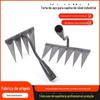 Ancinho de Aço para Capinar de Grau Industrial, Entrega Direta do Fabricante, Ancinho de Aço para Plantar Vegetais, Ancinho de Ferro para Revirar a Terra, Ancinho de Aço para Colher Cogumelos