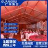Carpa Grande para Banquete de Boda al Aire Libre con Clase Estilo Europeo Evento de Banquete de Boda Invernadero Carpa para Eventos Felices Roja y Blanca