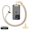Cordón para Carcasa de Teléfono Móvil Multifuncional Anti-Pérdida Correa Tejida para el Cuello Ajustable Larga Correa para Teléfono Portátil