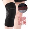 Cross-border novo de alta elasticidade tridimensional de malha de nylon esportes rótula respirável corrida suor-absorvente silicone basquete anti-queda atacado