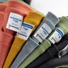 Sudadera de Algodón de Alta Gama, Color Sólido, Saludable, con Logo Impreso Personalizado, Ropa de Trabajo de Cuello Redondo para Otoño e Invierno, Uniforme Corporativo de Manga Larga con Bordado