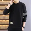Nueva Sudadera Popular Sorona para Hombre Primavera y Otoño 2025, Engrosada, Sin Capucha, Invierno, Manga Larga, Cuello Redondo, Talla Grande, Ligera, para Uso al Aire Libre