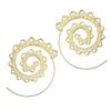 Pendientes de gota de agua de gran tamaño, oferta especial de Amazon, para mujer, con anillo chapado en oro CCB, pendientes de lágrima, pendientes de moda europea y americana.