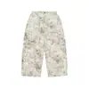 Beijie Moda Masculina 2026 Verão Novo Calça Casual Branca Listrada Masculina Retrô Workwear Calças Retas Largas