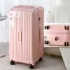 Maleta a Prueba de Explosiones de Gran Capacidad con Cinco Ruedas para Mujer, Ruedas Universales de 8 Pulgadas, Maleta de Carrito Engrosada, Maleta de Viaje para Hombre, Estuche Compacto