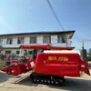 Cosechadora de Maíz Tipo Oruga Lovol Gushen Rg3085 Cosechadora Combinada Grande con Capacidades Multifuncionales de Trituración y Devolución de Rastrojo al Campo