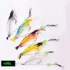 Cebo suave para pesca Luya tipo camarón de alta simulación con anzuelo camarón falso cebo falso camarón shihang biónico cebo Luya luminoso comercio electrónico transfronterizo venta al por mayor
