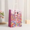 Bolsa de Regalo Temática Circo Números Mágicos Bolsa de Papel Kraft Oferta Especial Conejo de Fiesta Dibujos Animados Jax