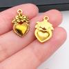 Misto 20 antigo ouro amor amor pingente diy colar pingente jóias acessórios materiais transfronteiriços quente Amazon
