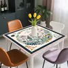 Mantel para Mesa de Mahjong Estilo Ins Transfronterizo Tapete Especial para Sala de Ajedrez y Cartas Mantel para Mesa de Juegos de Mesa Cuadrado Personalización Personalizada Venta al por Mayor