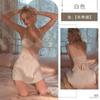 Kameixue Camisola Sexy de Renda Série Conjunto de Malha Patchwork de Luxo Leve Modelador Roupa de Dormir 1907