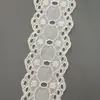 Encaje de algodón puro de 6 cm con bordado y diseño calado, cinta de doble cara usable, accesorio para ropa y vestidos, decoración DIY