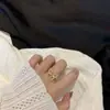 Novo Anel de Dedo Indicador Aberto Borboleta Zircônia Super Fada ins Tendência Design de Moda Celebridade da Internet Elegante Anel de Dedo Versátil